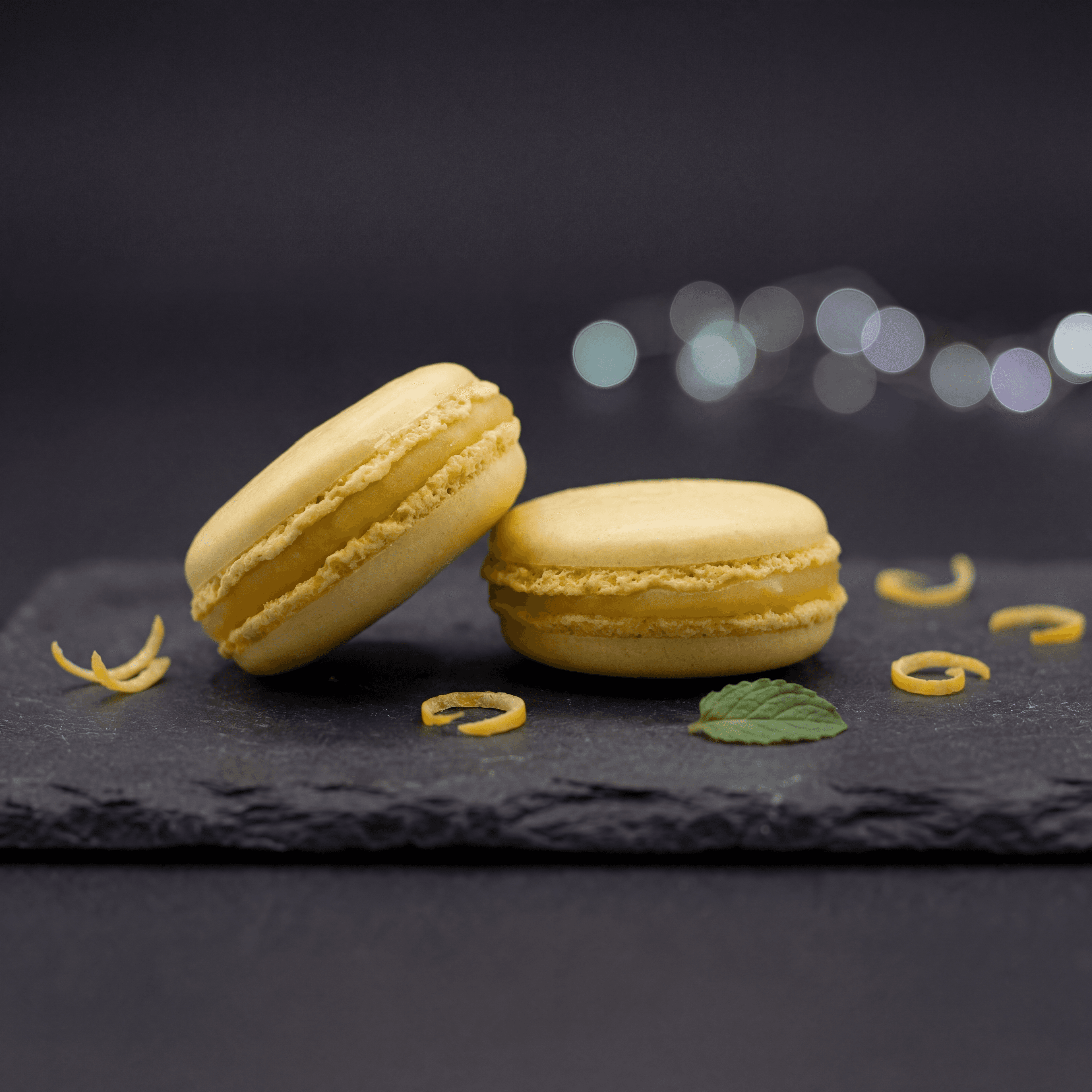 Macarons Citron