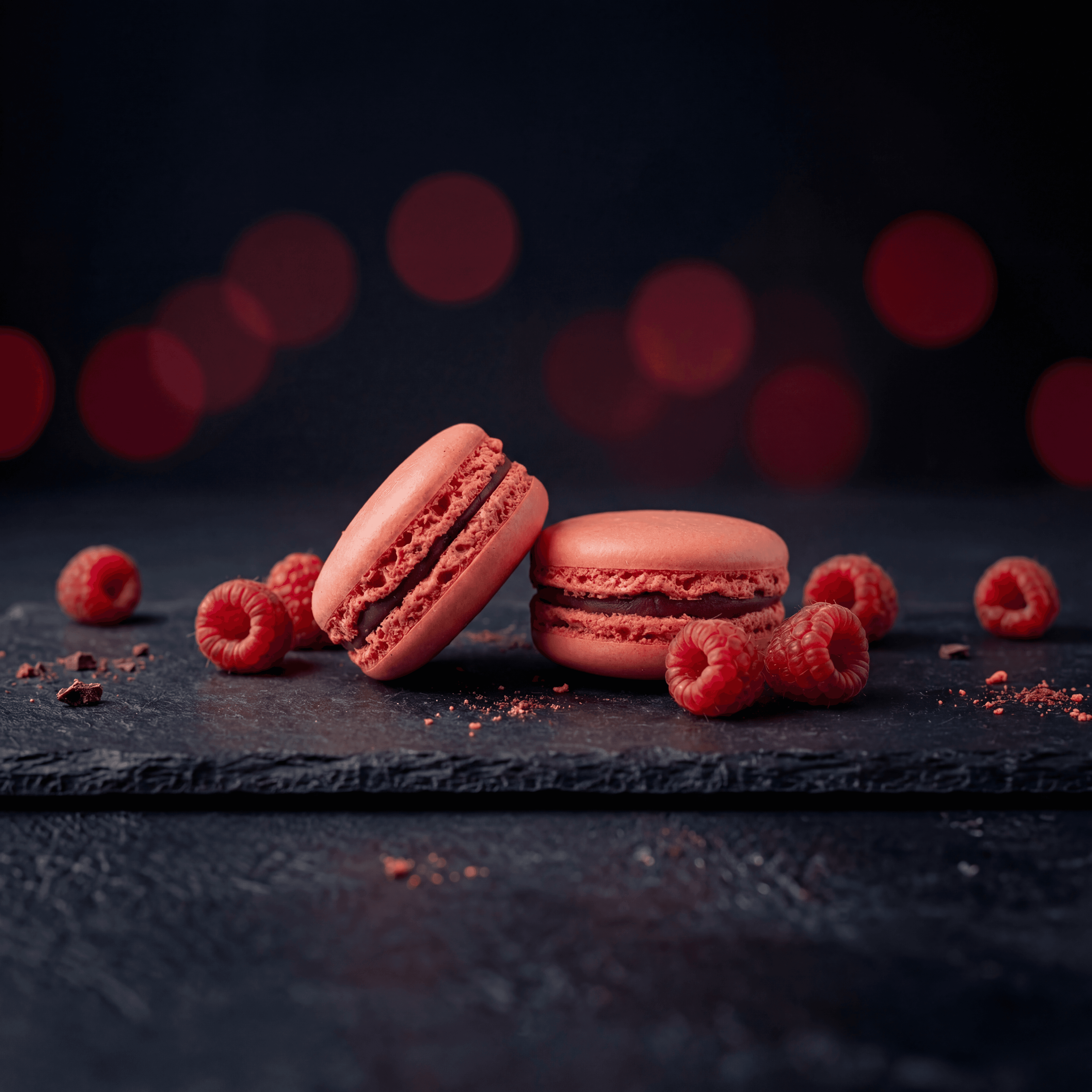 Macarons Framboise